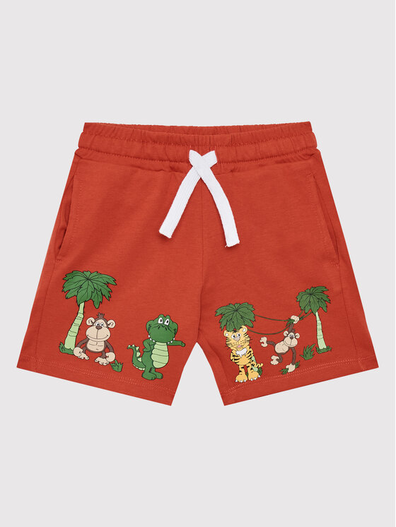 United Colors Of Benetton United Colors Of Benetton Αθλητικό σορτς 3BL0G900F Κόκκινο Regular Fit