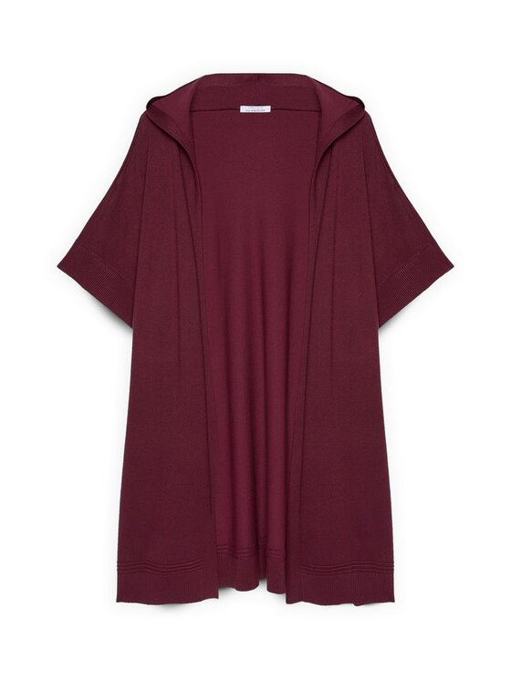 Fiorella Rubino Fiorella Rubino Cardigan M281L008563N036 Bordeaux Over Fit