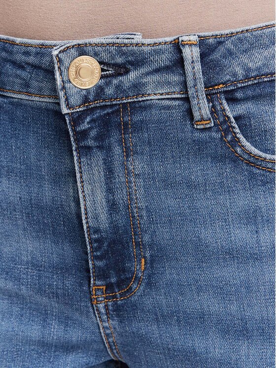 Guess Guess Džínsy W6YA46 D1538 Modrá Skinny Fit