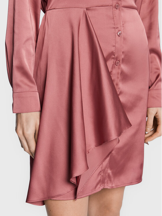 Guess Guess Сукня-сорочка Alya W2BK83 WF1T2 Рожевий Regular Fit