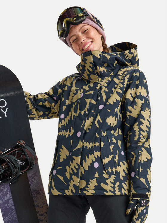 Roxy Geacă pentru snowboard Jetty ERJTJ03529 Negru Regular Fit
