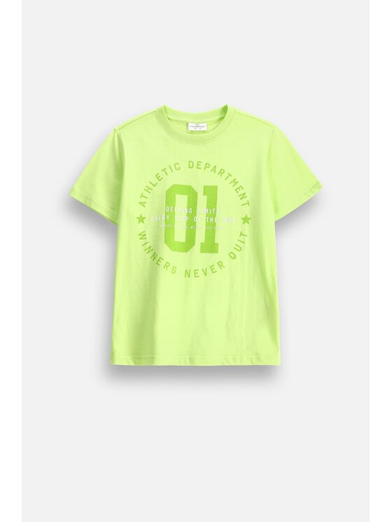 Coccodrillo Coccodrillo T-Shirt ZC6143202ABJ-030 Żółty Regular Fit
