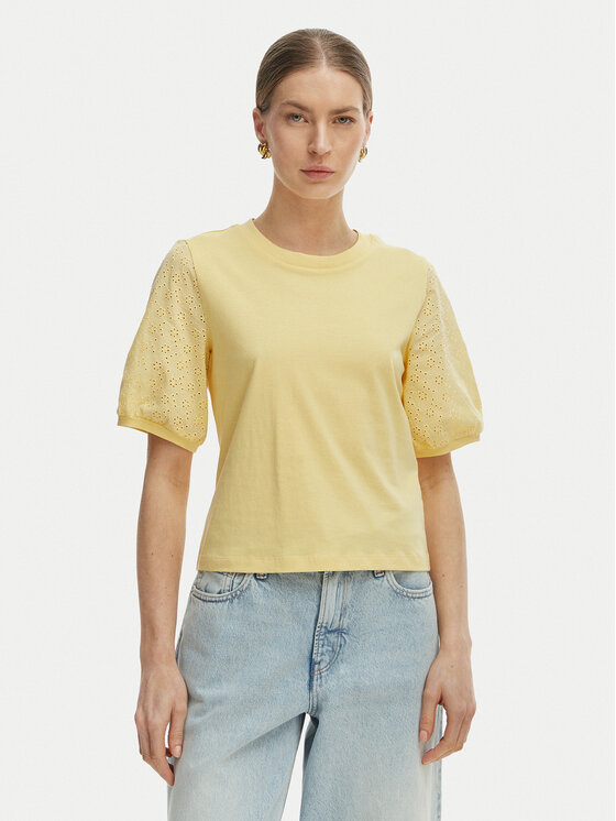 Vero Moda Bluză Janni 10340706 Galben Regular Fit