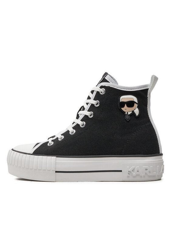 KARL LAGERFELD KARL LAGERFELD Modne superge KL60444 Črna