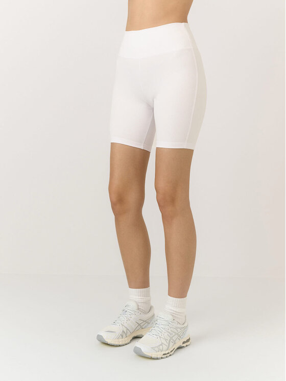 La Mania La Mania Biker shorts AUDREY Bianco Classic Fit