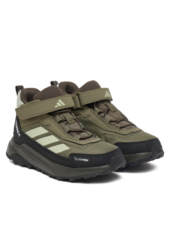 adidas adidas Trekkings Terrex Anylander Mid Climaproof Children Hiking Shoes KJ2671 Verde