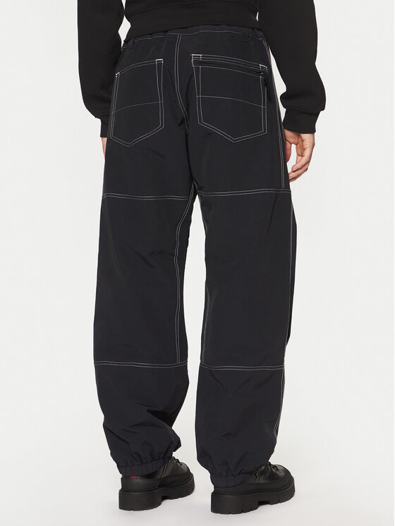 Quiksilver Quiksilver Snowboardové kalhoty Live Wire EQYTP03211 Černá Relaxed Fit