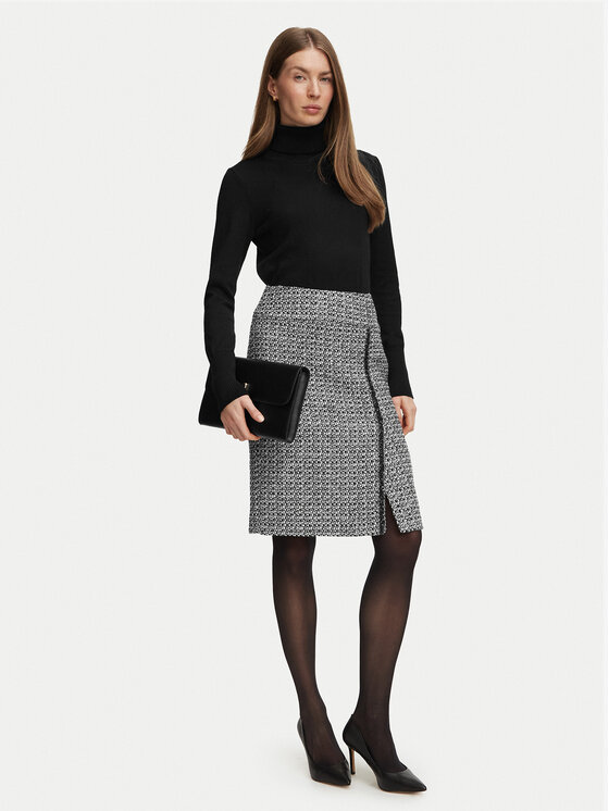 Luisa Spagnoli Luisa Spagnoli Ravno krilo Fiorini 543939 Siva Regular Fit