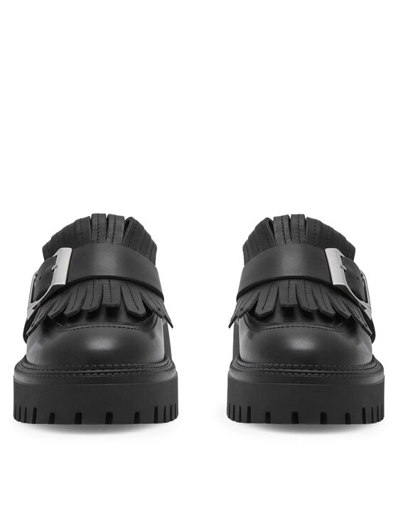 Badura Badura Loafersy DEBORAH-24SS200 Czarny