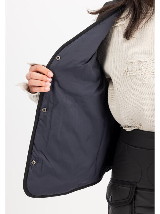 Alpha Industries Alpha Industries Kamizelka ALS Gilet Vest Women Czarny Regular Fit