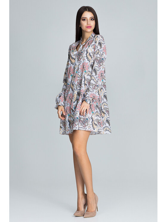 FIGL FIGLFIGL Vestito M599 Multicolore Regular Fit