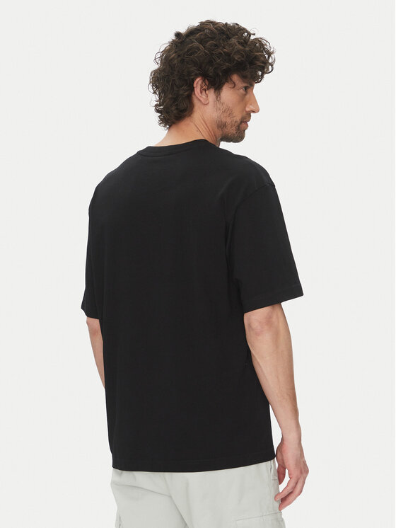 BOSS BOSS T-shirt Te_Jellyfish 50541099 Crna Relaxed Fit