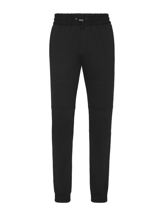 PHILIPP PLEIN PHILIPP PLEIN Jogger nohavice 9373 Čierna Jogger Fit