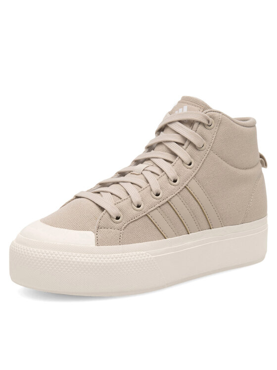 adidas adidas Sneakersy BRAVADA 2.0 MID PLATFORM IE2315 Beżowy