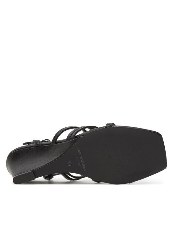 KARL LAGERFELD KARL LAGERFELD Sandale KL34425 Crna