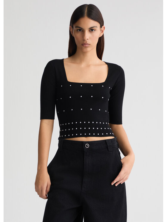 Liu Jo Liu Jo Cardigan WA5206MS99E22222 Nero Regular Fit