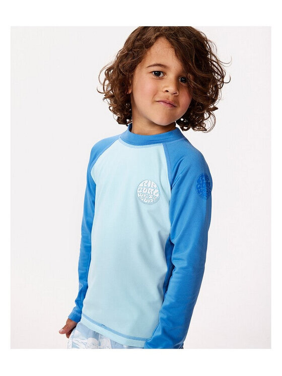 Rip Curl Rip Curl Koszulka do pływania Icons Uv Brushed L/S-Boy Niebieski
