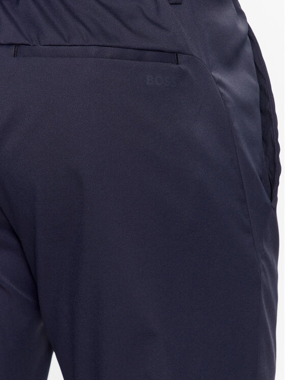 BOSS Boss Bavlnené nohavice T Drax 50482656 Tmavomodrá Regular Fit