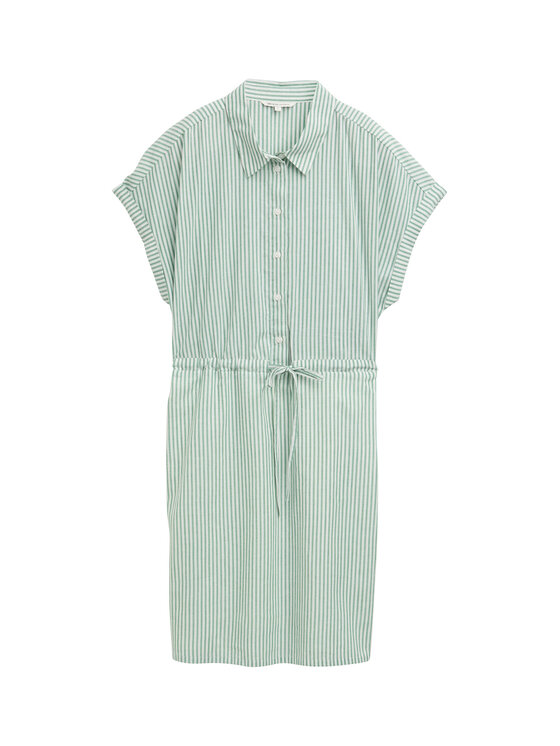 Tom Tailor Denim Tom Tailor Denim Rochie tip cămașă 1045766 Verde Regular Fit