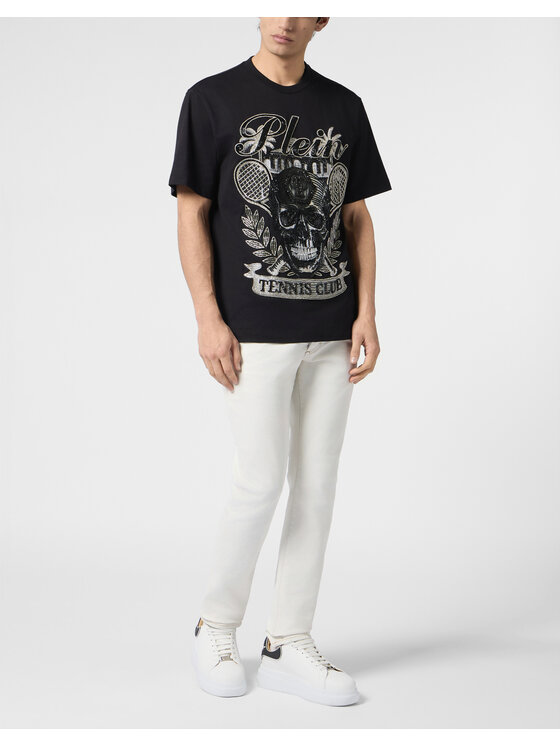 PHILIPP PLEIN PHILIPP PLEIN T-Shirt 30560 Czarny Regular Fit