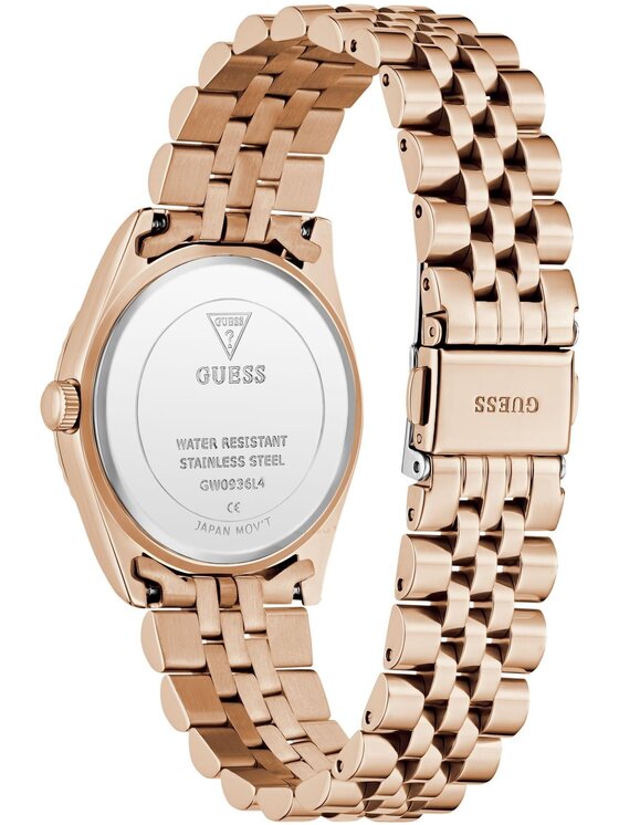 Guess Guess Hodinky GW0936L4 Růžové zlato