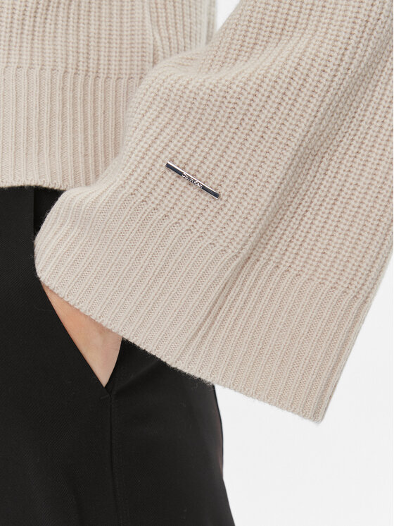 Calvin Klein Calvin Klein Kardigāns K20K206275 Bēšs Regular Fit