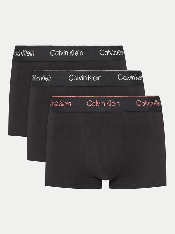 Calvin Klein Underwear Set Od 3 Para Bokserica 000NB4076A Crna