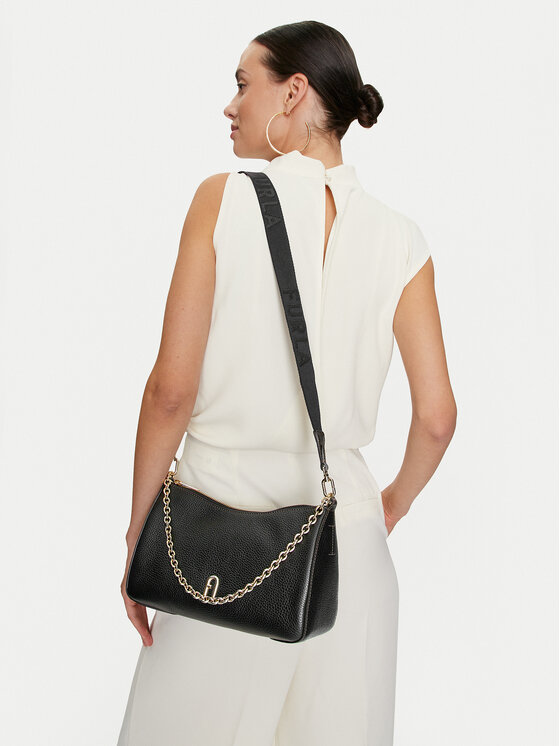Furla Furla Käekott Primula M C.Body Double Strap WB01282-BX0356-O6000-9035 Must