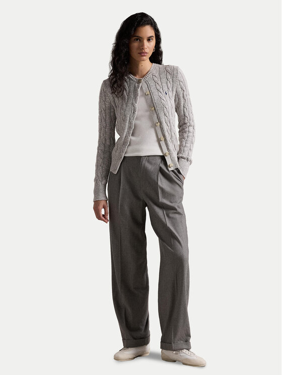 Polo Ralph Lauren Polo Ralph Lauren Cardigan 211947926001 Grigio Slim Fit