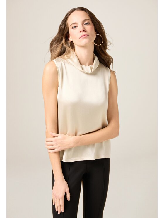 Oltre Oltre Blusa 2092R003187N021 Bianco Regular Fit