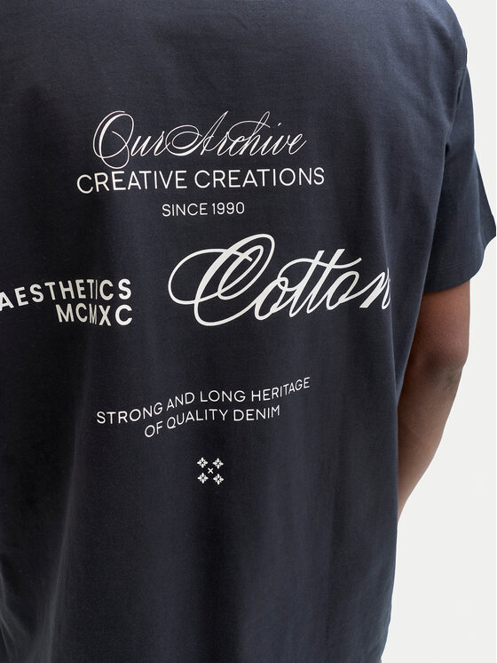Jack & Jones Jack & Jones Póló Roar 12288099 Fekete Regular Fit