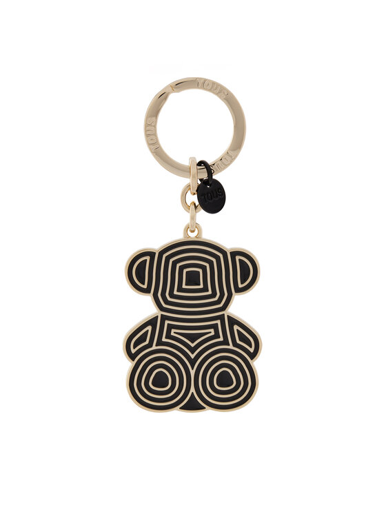 TOUS TOUS Portachiavi Bold Bear Lines 2002200451 Nero