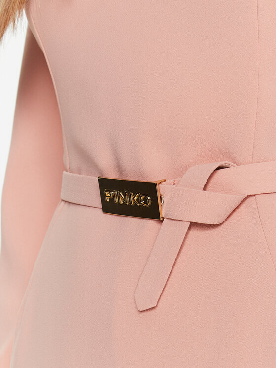 PINKO Pinko Koktel haljina Mendosa 100559 7624 Ružičasta Regular Fit