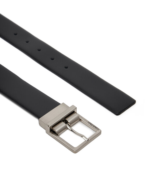 Calvin Klein Calvin Klein Pasek Adj/Rev Sleek Square 35Mm K50K512836 Czarny