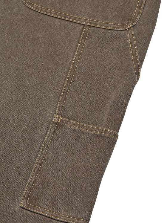 Element Element Текстилни панталони Big Carpenter Canvas ELYNP00201 Кафяв Relaxed Fit