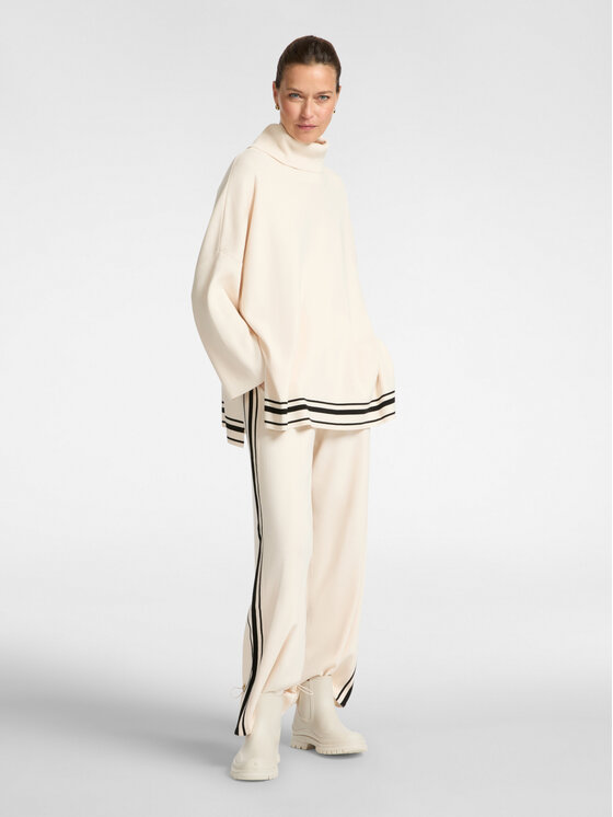 Elena Mirò Elena Mirò Maglione S735E003446N0A2 Bianco A-Line Fit