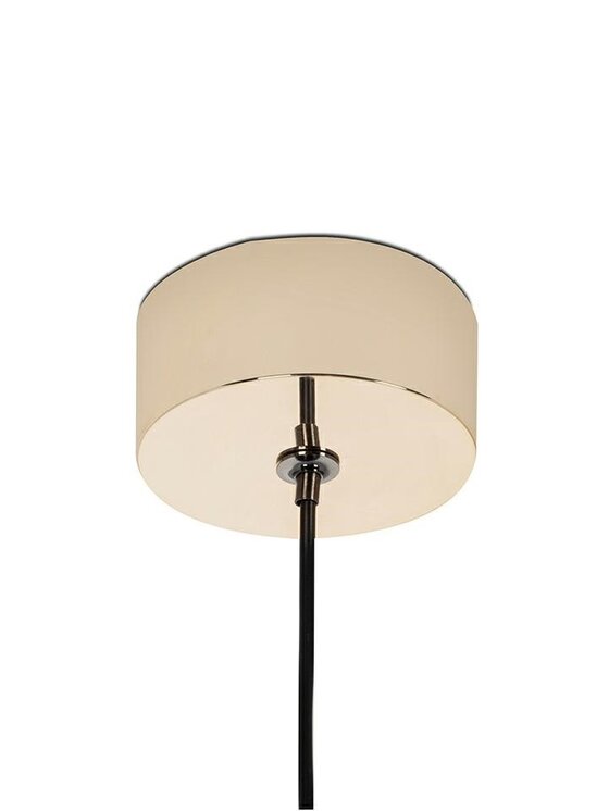 MIAhome MIAhome Lampa wisząca Omaha złota lustrzana Złoty