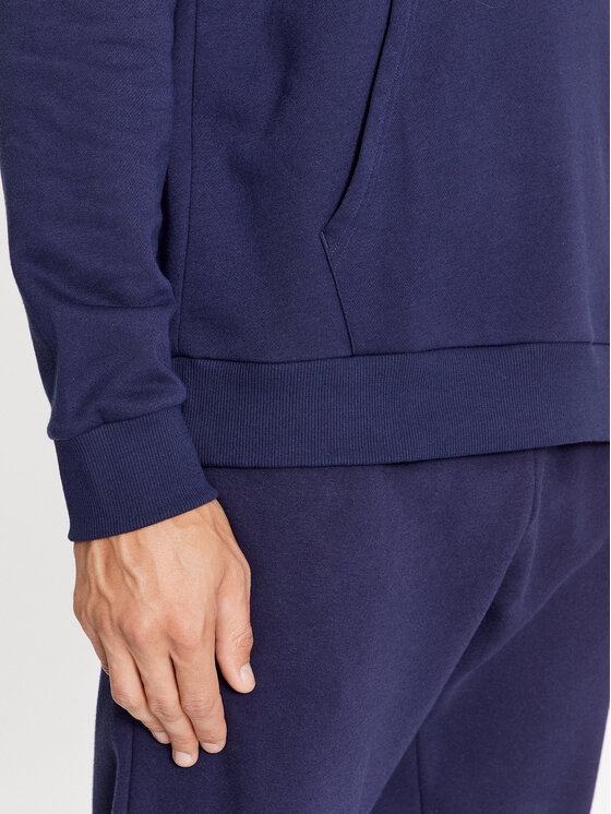 Under Armour Under Armour Bluza Ua Rival Fleece Hoodie 1379757 Granatowy Loose Fit