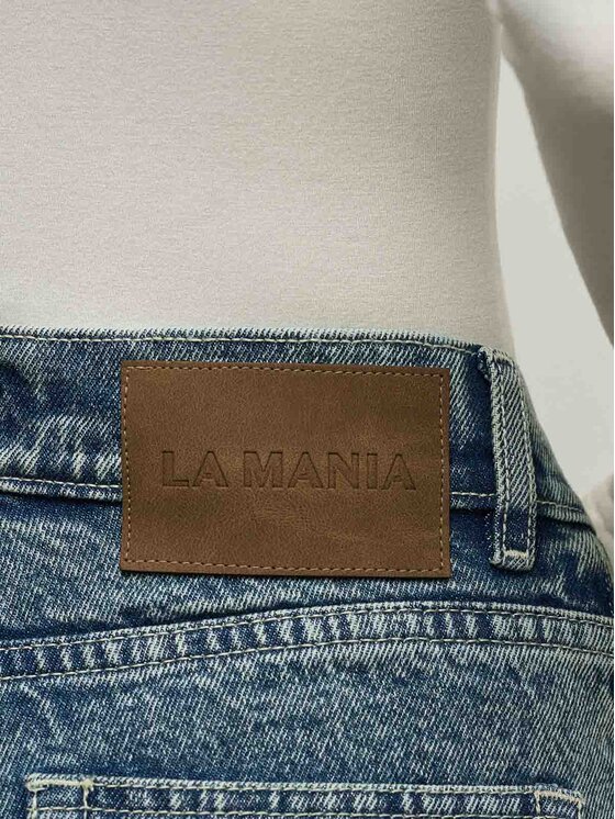 La Mania La Mania Džínsy EVERYDAY Modrá Classic Fit