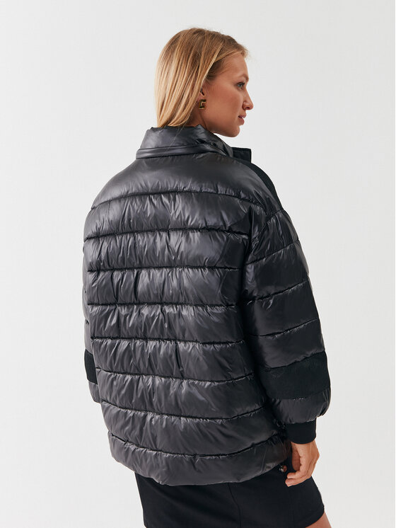 Liu Jo Sport Liu Jo Sport Pehelykabát TF3137 TS031 Fekete Relaxed Fit