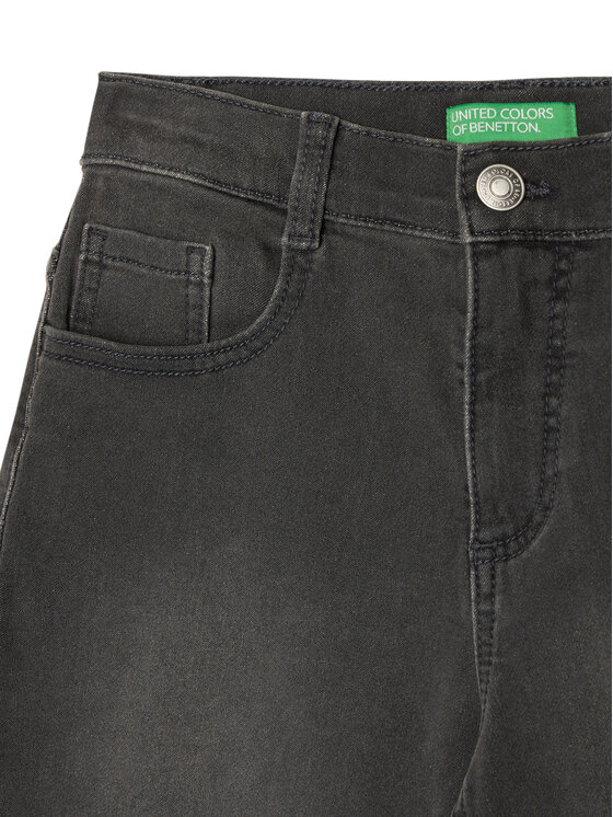 United Colors Of Benetton United Colors Of Benetton Szorty jeansowe 44LGC9048 Szary Regular Fit