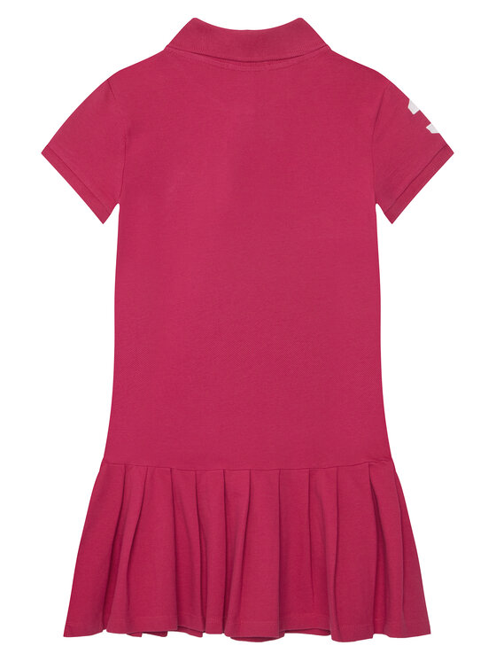 Polo Ralph Lauren Polo Ralph Lauren Každodenní šaty 313A95975001 Růžová Regular Fit