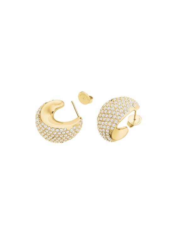 Rosefield Rosefield Kolczyki Pavé Collection Złoty
