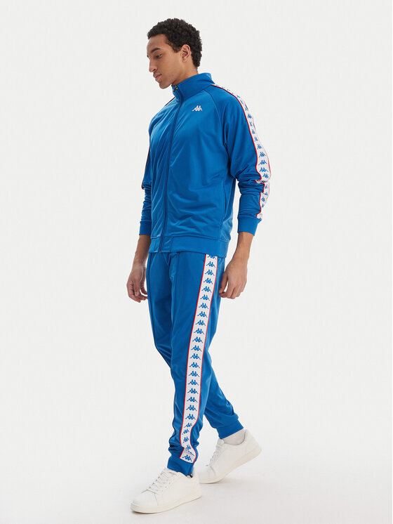 Kappa Kappa Sportinės kelnės Banda Rastoria 303KUC0 Mėlyna Slim Fit