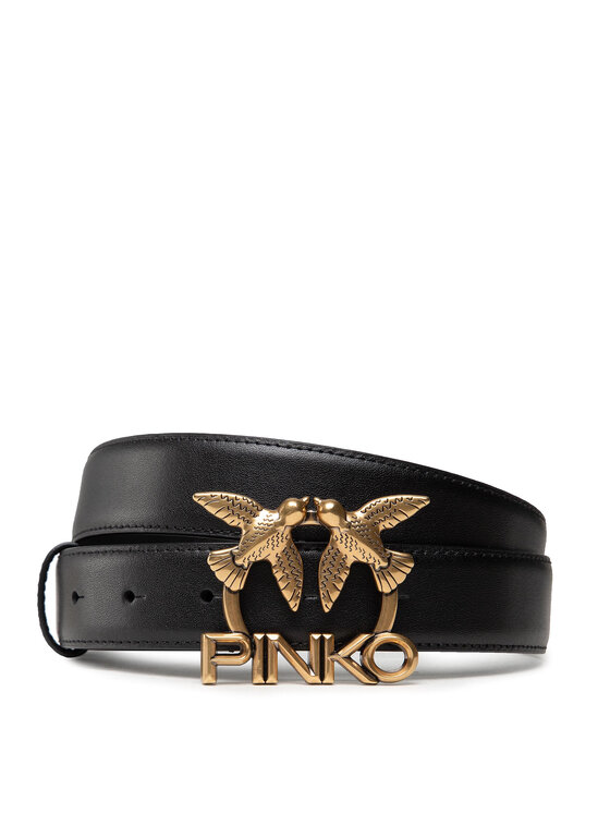 PINKO Pinko Damengürtel Love Aster Hips Simply 1 Belt H3 AI 21-22 PLT01 1H20X2 Y6XT Schwarz
