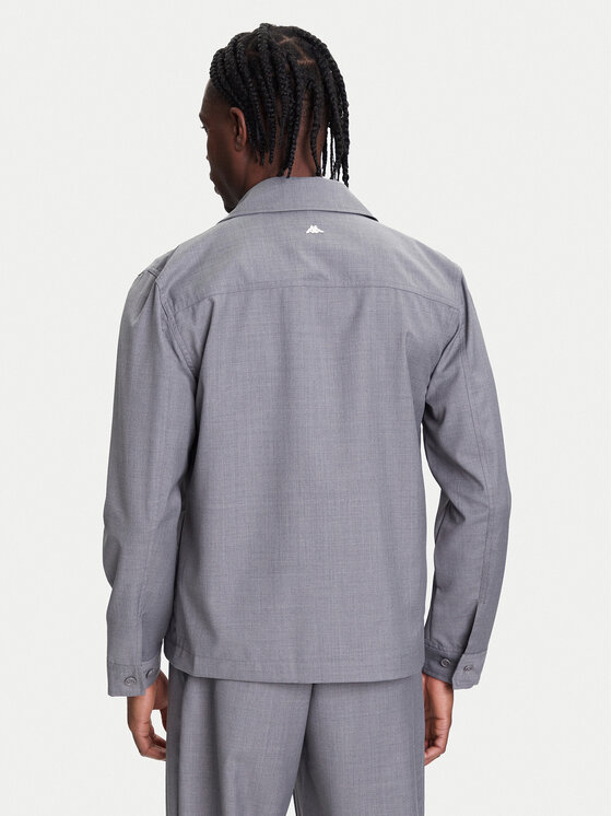 Robe di Kappa Robe di Kappa Geacă Robe Giovani Gafsa 67124CW Gri Regular Fit