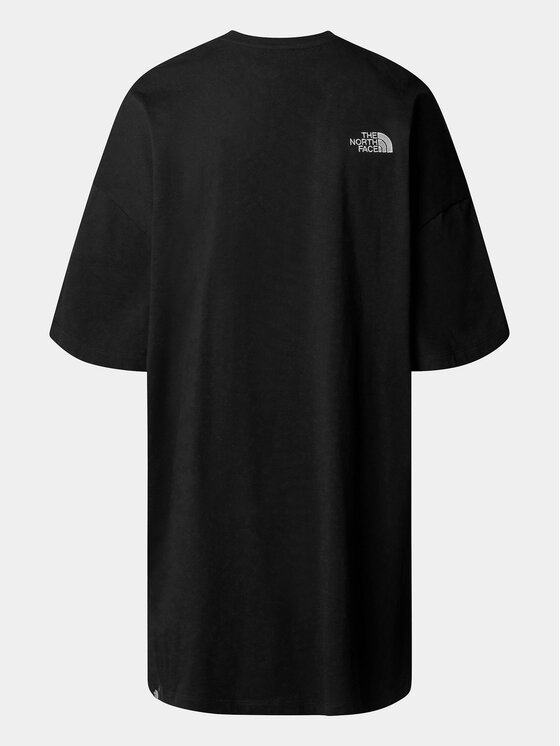 The North Face The North Face Každodenní šaty Simple Dome NF0A87NF Černá Relaxed Fit