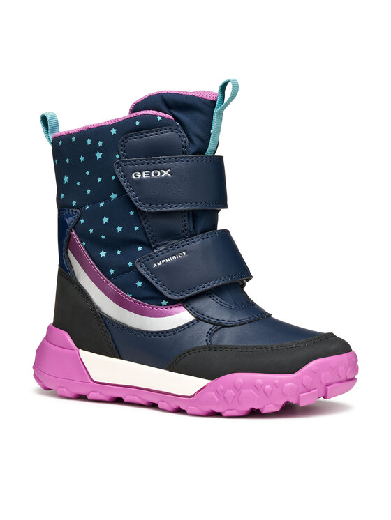 Geox Geox Škornji za sneg J Trekkyup B Ab J56M7A 0MNBC C4269 M Mornarsko modra
