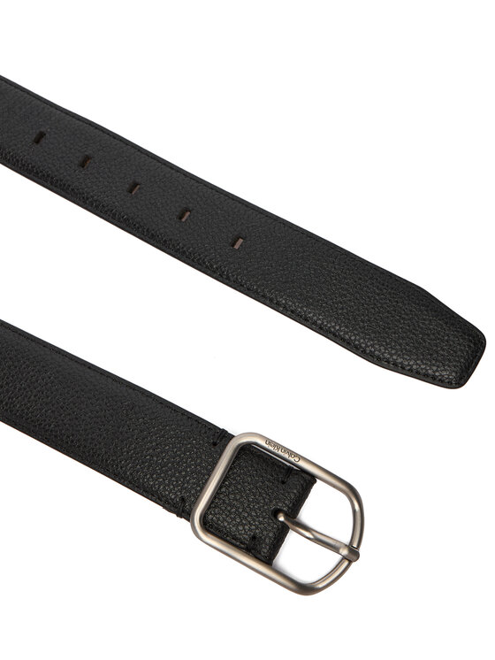 Calvin Klein Calvin Klein Pásek Round Buckle 35Mm LV04D7024G Černá