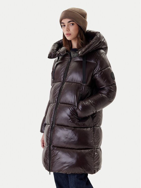 Save The Duck Save The Duck Зимове пальто D45510W LOVE21 Коричневий Regular Fit